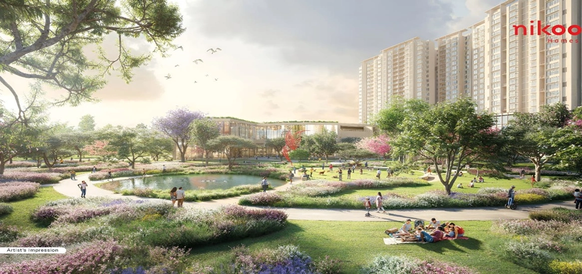 Bhartiya City Nikoo Homes 7 Tower View